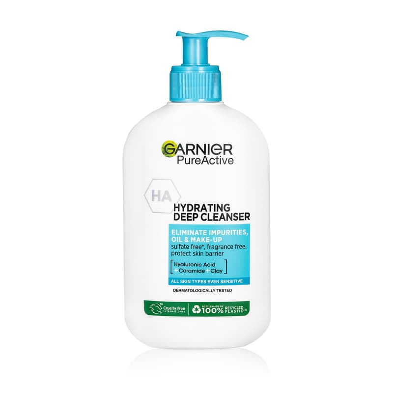 Garnier Pure Active Hydrating Facial Cleanser Against Skin Imperfections