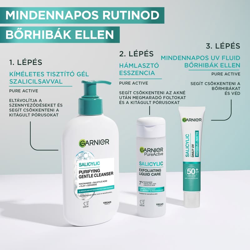 Garnier Pure Active Hydrating Facial Cleanser Against Skin Imperfections