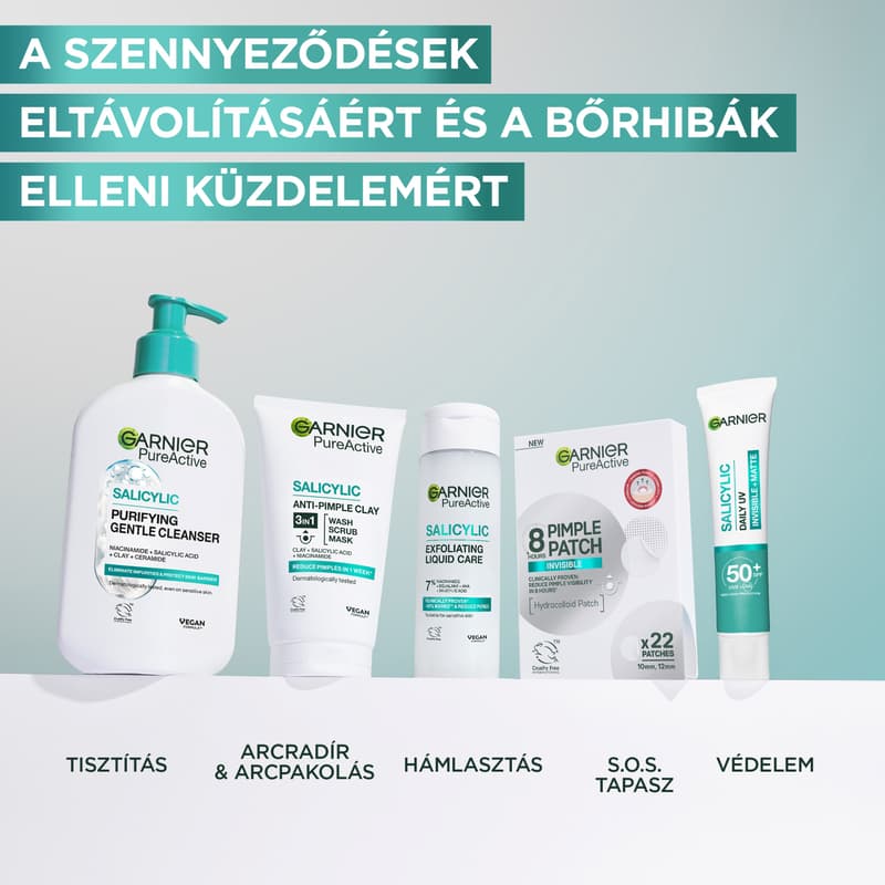 Garnier Pure Active Hydrating Facial Cleanser Against Skin Imperfections