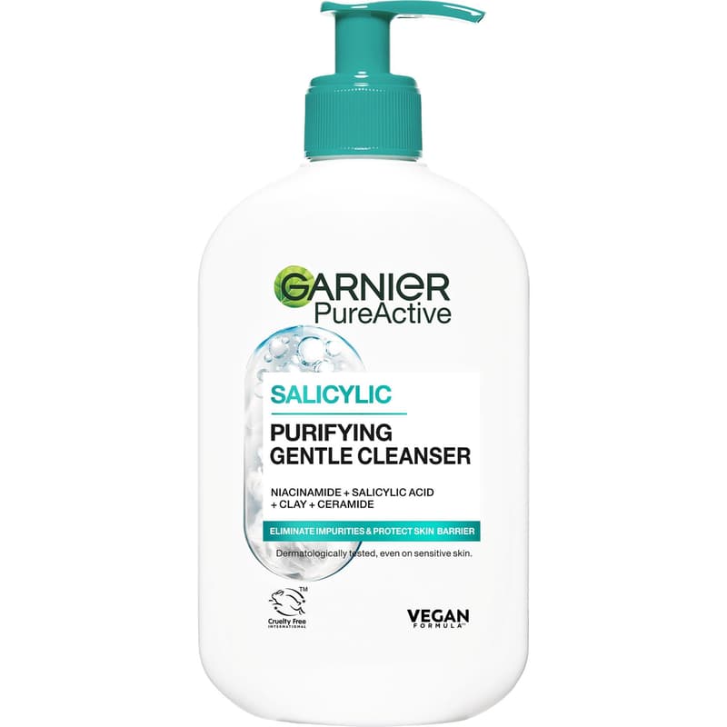 Garnier Pure Active Hydrating Facial Cleanser Against Skin Imperfections