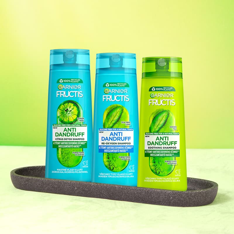 Garnier Fructis Soothing sampon minden típusú korpás hajra