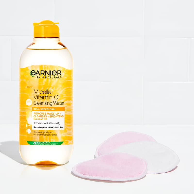 Garnier Skin Naturals ragyogást adó C-vitaminnal* gazdagított micellás víz