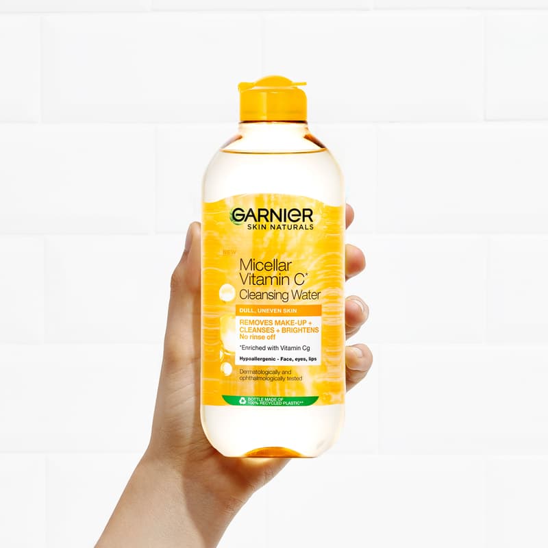 Garnier Skin Naturals ragyogást adó C-vitaminnal* gazdagított micellás víz