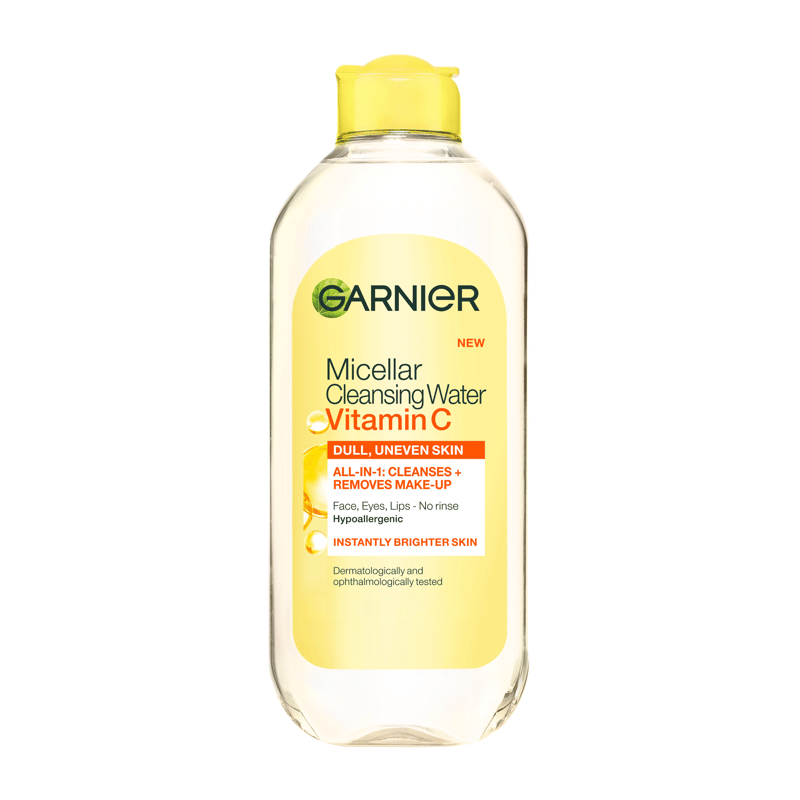 Garnier Skin Naturals ragyogást adó C-vitaminnal* gazdagított micellás víz