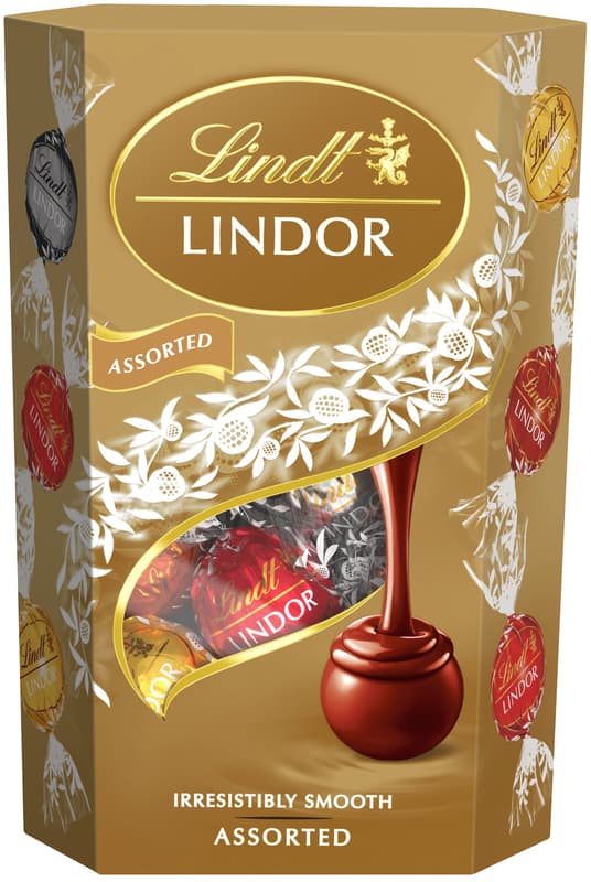 Lindor Assorted Cornet 8x137g