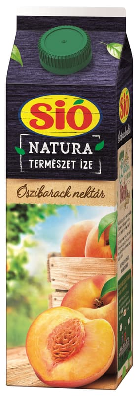 Sió Natura fibrous peach nectar
