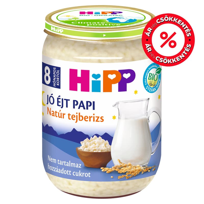 Hipp BIO Good Night Milk Rice, from 8 months