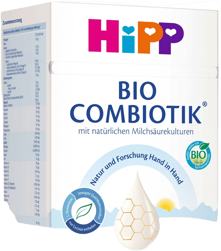HiPP Pre Bio Combiotik tejalapú anyatej-helyettesítő tápszer, újszülött kortól