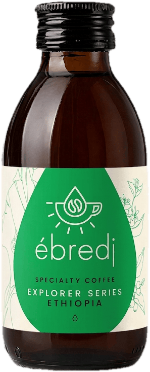 Ébredj Explorer Ethiopia palackozott cold brew kávé
