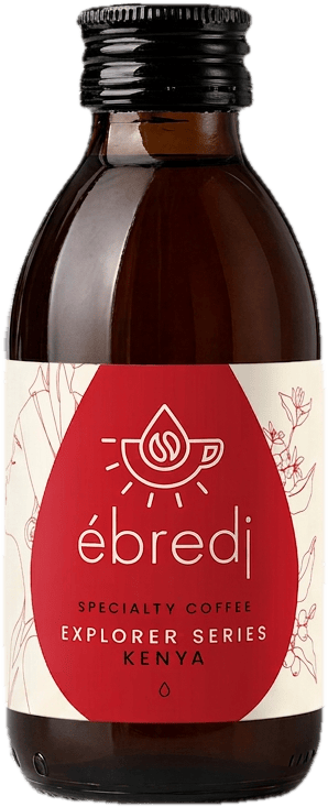 Ébredj Explorer Kenya palackozott cold brew kávé