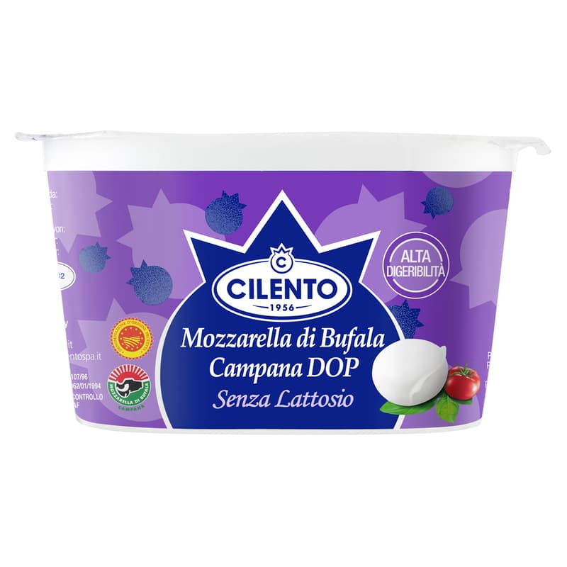 Cilento Buffalo mozzarella PDO laktózmentes