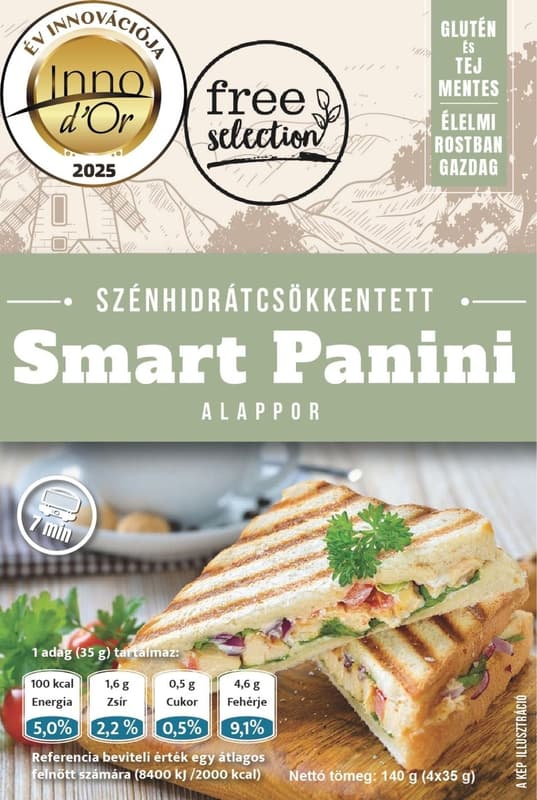 Free Selection Smart Panini low-carb panini base powder