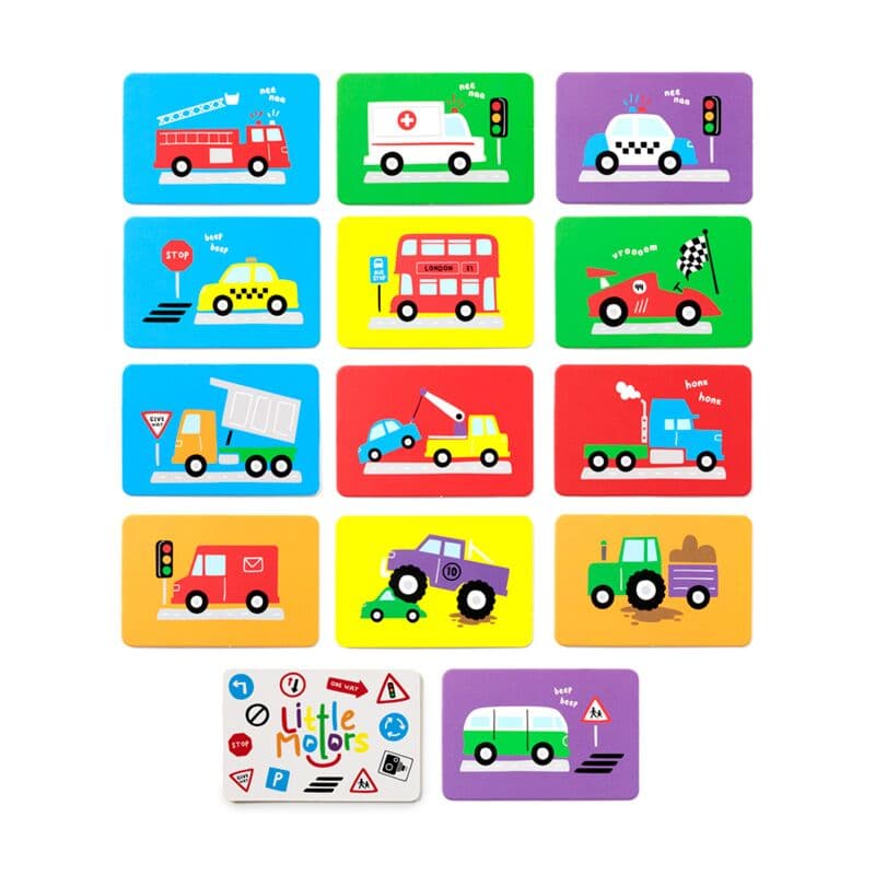 Memory Game Set - Small Cars