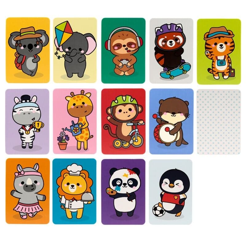 Memory Game Set - Wild Animals - Sweet Animals