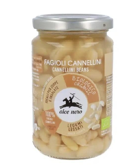 Alce Nero Organic cooked cannellini beans