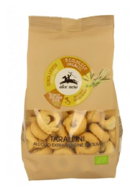 Alce Nero Tarallini with extra virgin olive oil