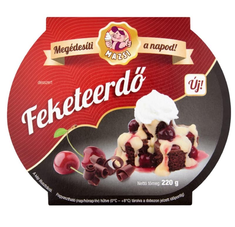 MAZSI Feketeerdő desszert