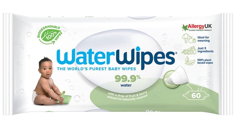 WaterWipes Biodegradable Szappanbogyó Nedves Törlőkendő Alap Csomag