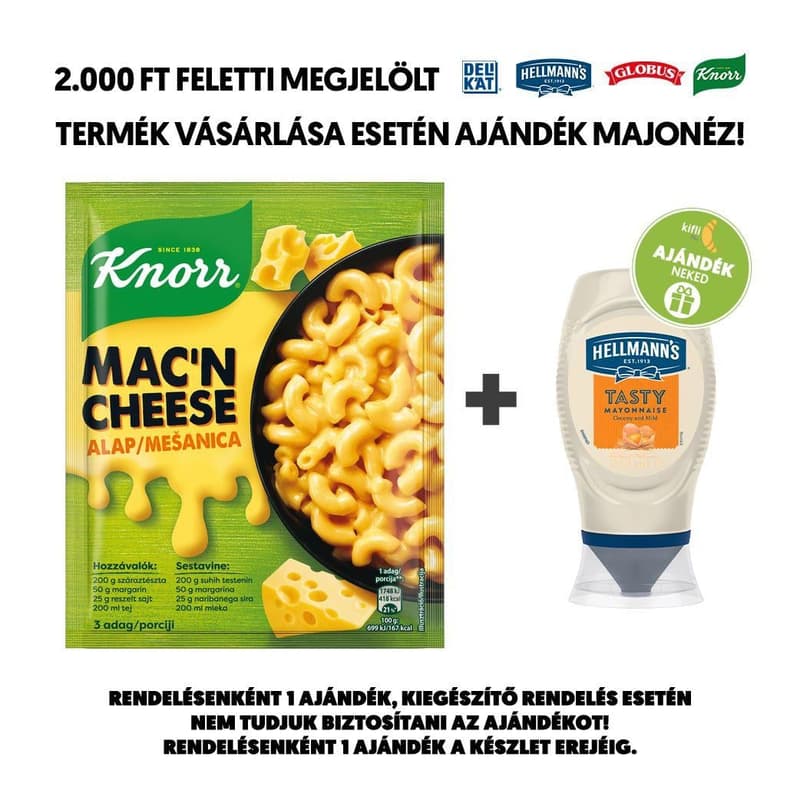 Knorr Mac'n Cheese alap