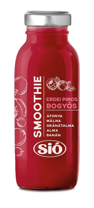Sió forest red berry smoothie