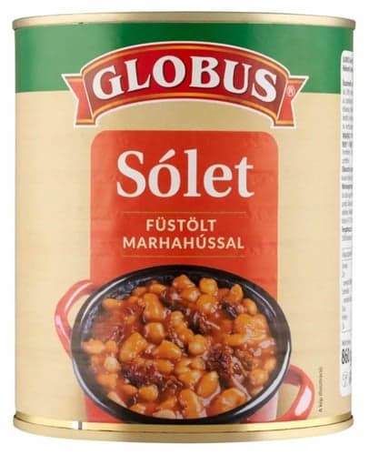 Globus salted meat with smoked beef