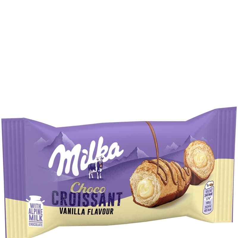 Milka Vanilla Croissant