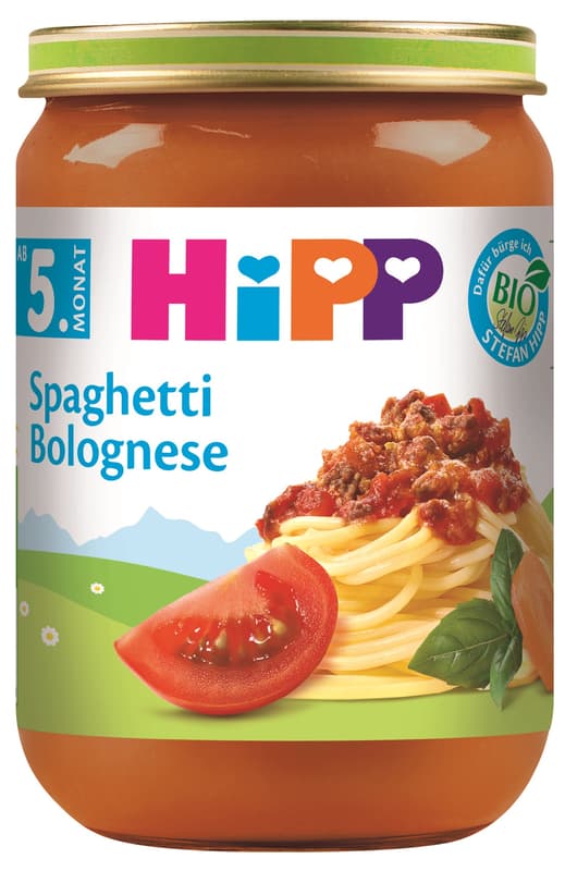 Spaghetti Bolognese, from 5 months