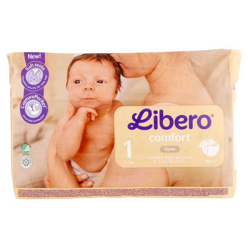 Libero Comfort 1 STANDARD pelenka 2-5 kg (1-es méret)