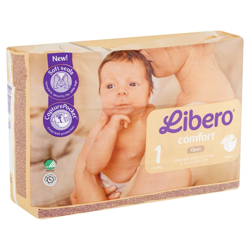 Libero Comfort 1 STANDARD pelenka 2-5 kg (1-es méret)