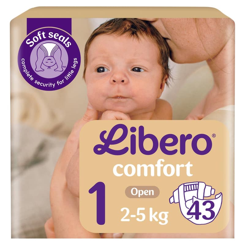 Libero Comfort 1 STANDARD pelenka 2-5 kg (1-es méret)