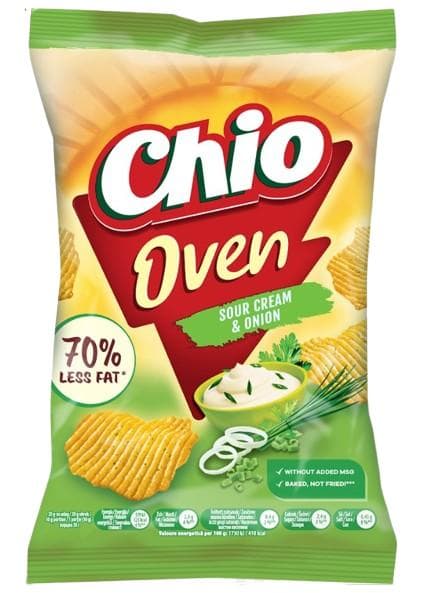 Chio Oven Chips Sour Cream & Onion