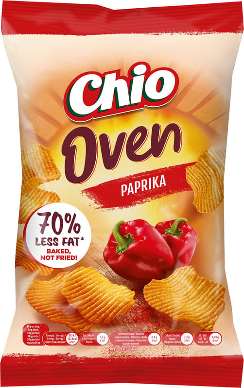 Chio Oven Kemencében sütött paprika ízű burgonyachips