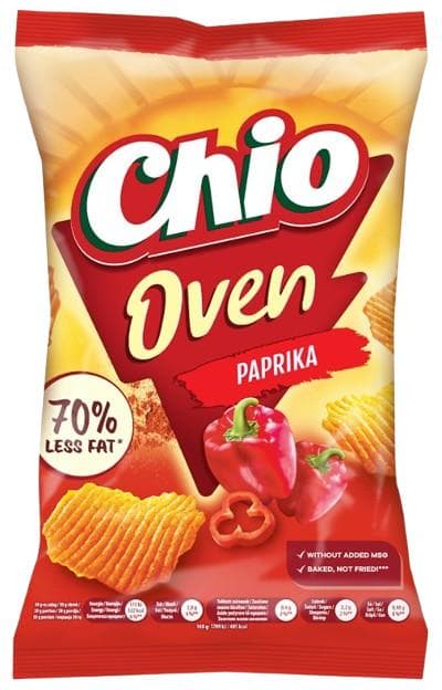 Chio Oven Kemencében sütött paprika ízű burgonyachips