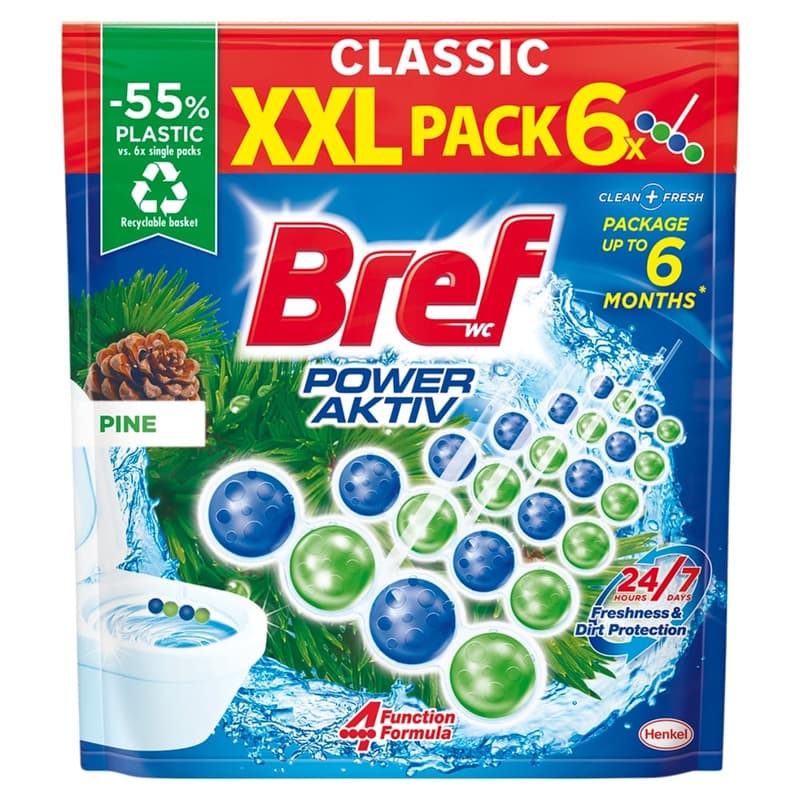 Bref Power Aktiv Pine 6x50g
