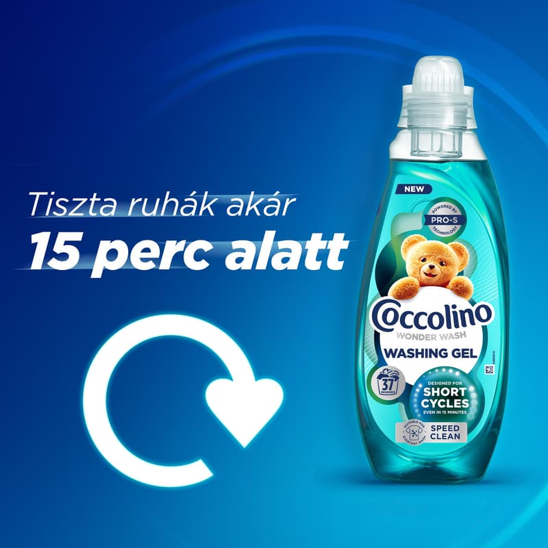 Coccolino, mosógél. Gél, folyékonymosószer, gyorsmosás, kimélő,
