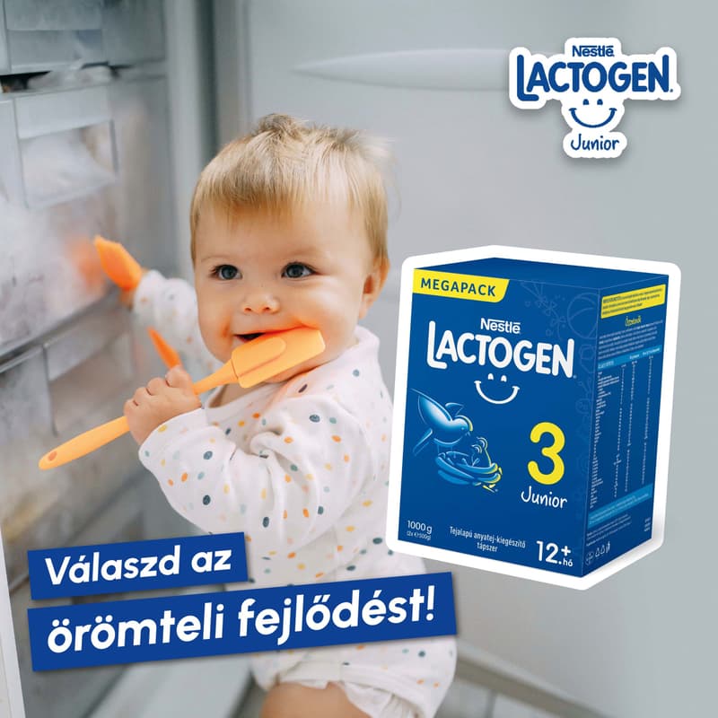 Lactogen 3 Junior Milk-based follow-on formula from 12 months 1000 g