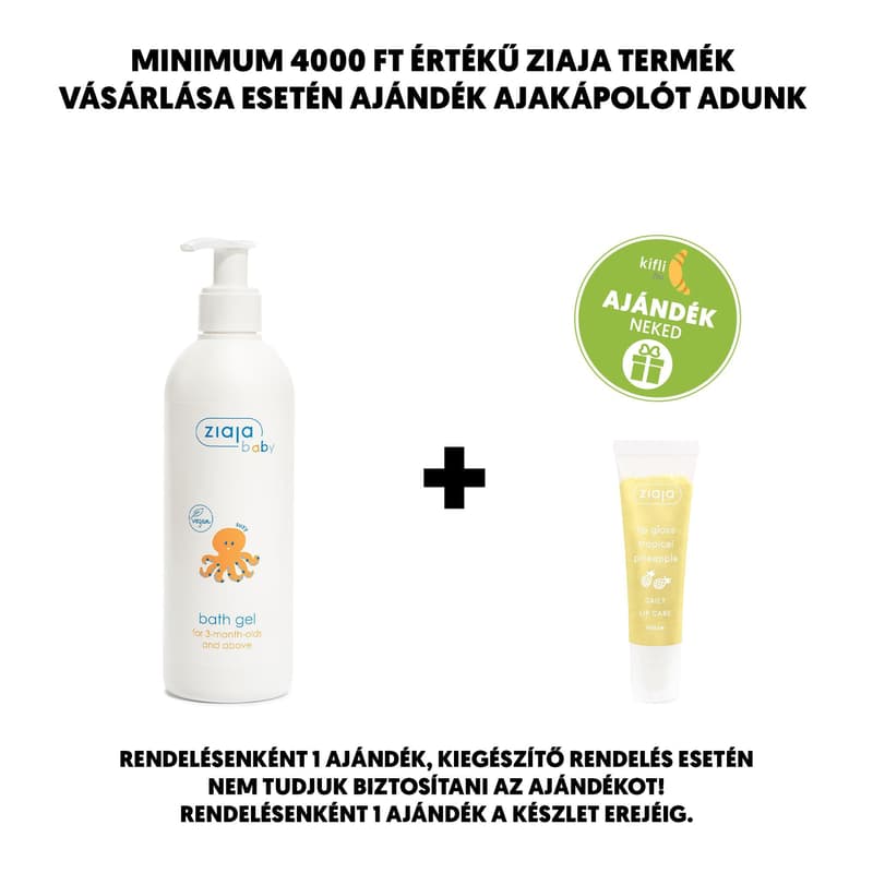 ZIAJA BABY BATH GEL FOR 3 MONTHS AND OLDER/DISPENSER 300 ml