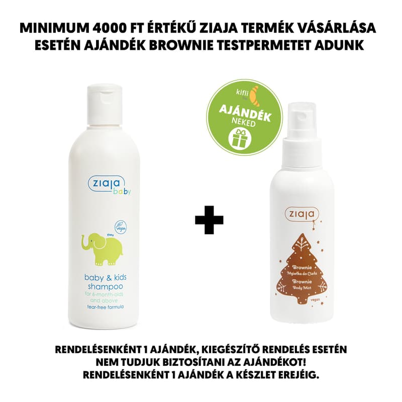 ZIAJA Baba és gyermek sampon 6 hónapos kortól