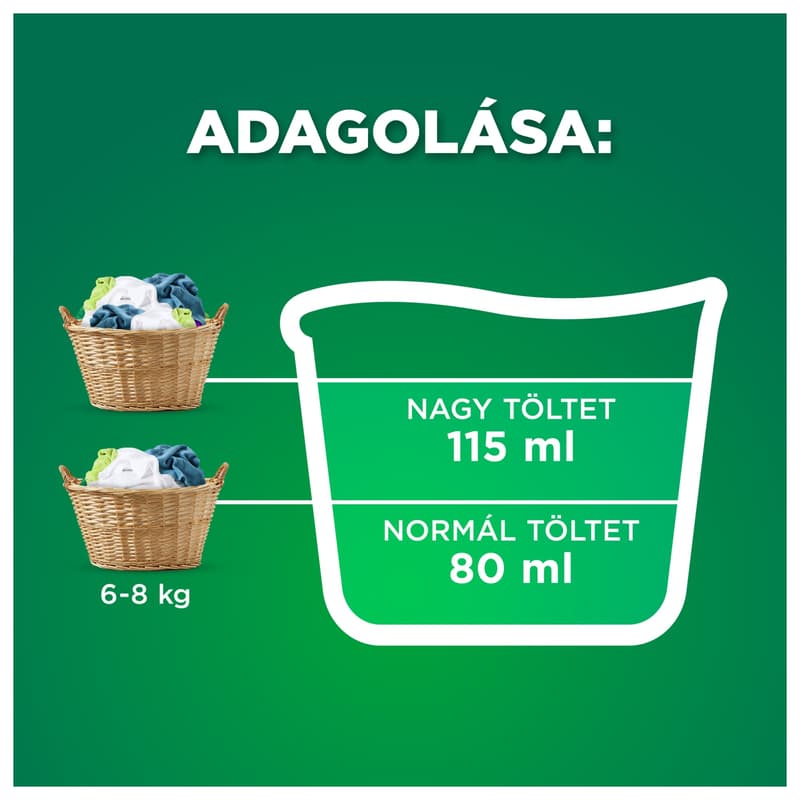 Ariel Liquid Det Color 40 Washes 1.8L