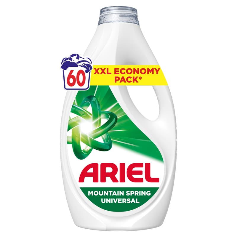 Ariel Liquid Det MSpring 60 Washes 2.7L