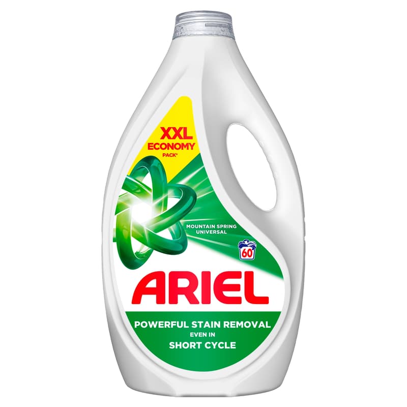 Ariel Liquid Det MSpring 60 Washes 2.7L