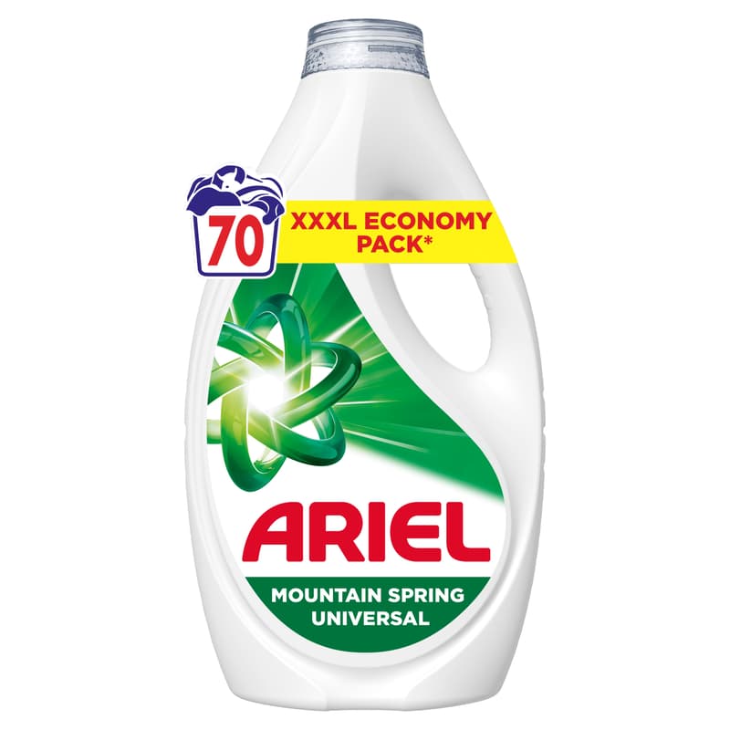 Ariel Liquid Det MSpring 70 Washes 3.15L