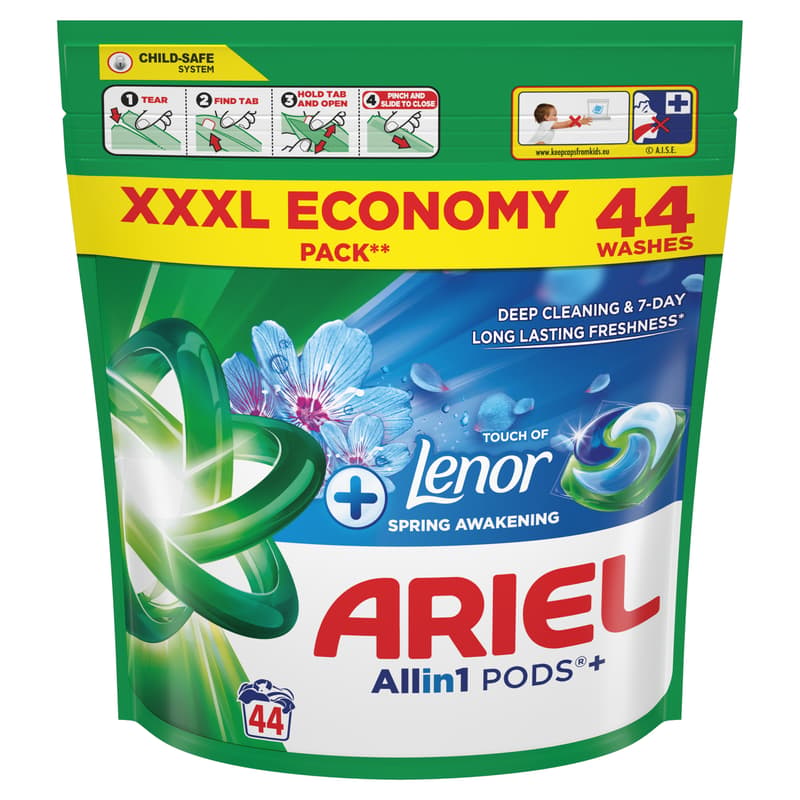 Ariel Liquid Tabs Fresh Air 44CT