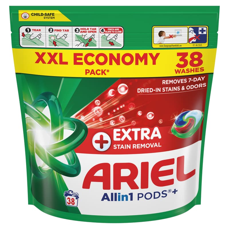 Ariel Liquid Tabs Extra Hygiene 38CT