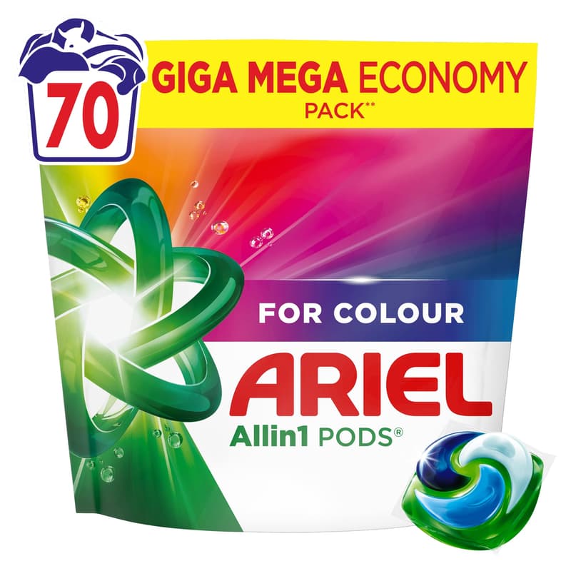 Ariel Liquid Tabs Color Fresh 70CT