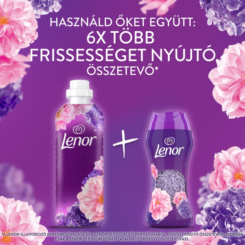 Lenor Öblítő Floral Bouquet 59 mosáshoz, 1239 ml