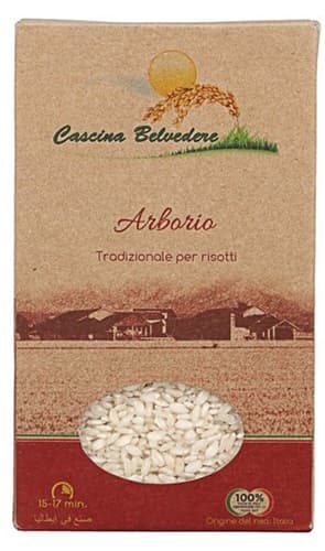 Cascina Belvedere Riso superfino Arborio rizs