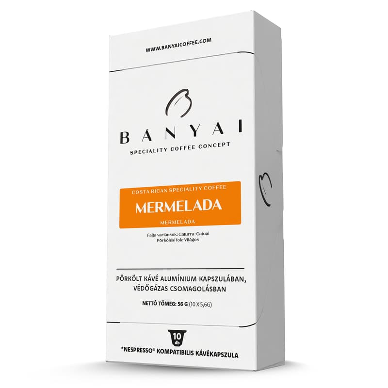 Bányai Mermelada  Nespresso® kompatibilis kávékapszula