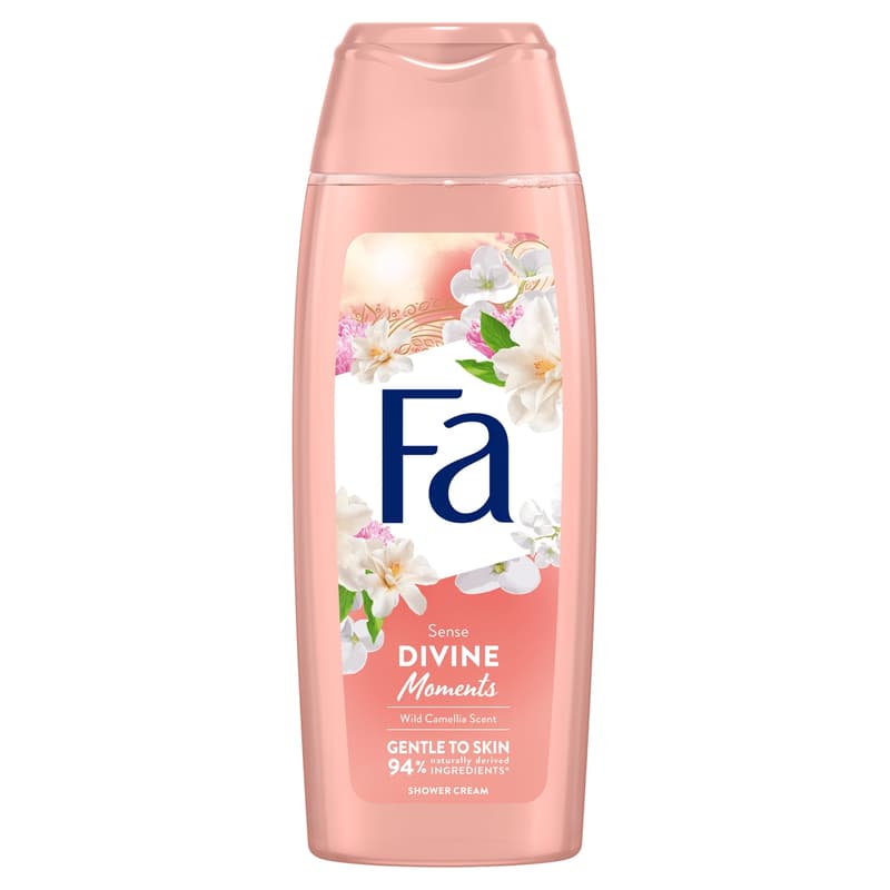 Wooden cream shower gel Divine moments