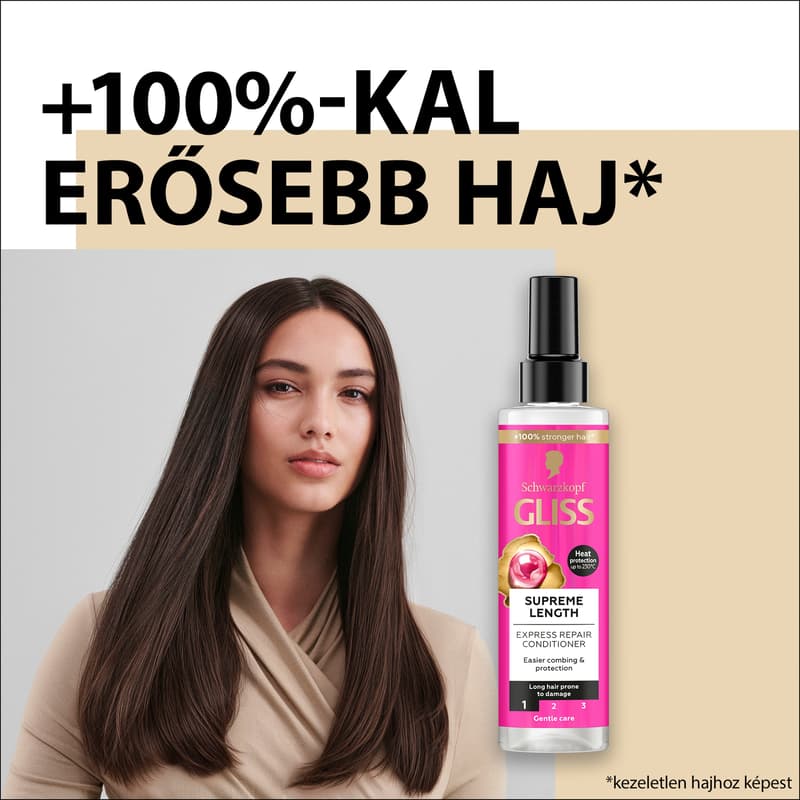 Gliss hair regenerating balm Express Repair - Supreme Length for long hair